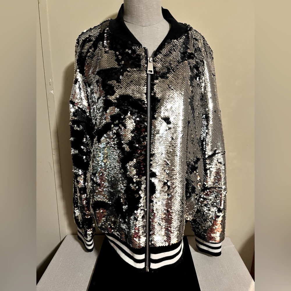 Sequin jacket